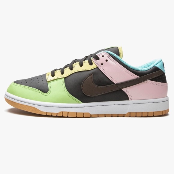 Nike Dunk Low Retro SE Free 99 Black Multi Candy size 4Y / women’s size 5.5 - Picture 1 of 9